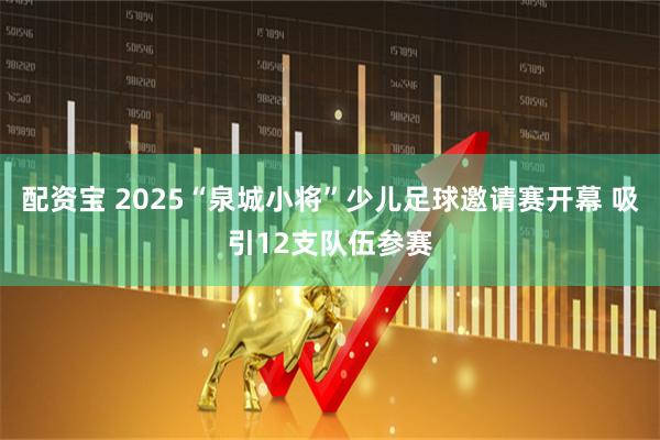 配资宝 2025“泉城小将”少儿足球邀请赛开幕 吸引12支队伍参赛