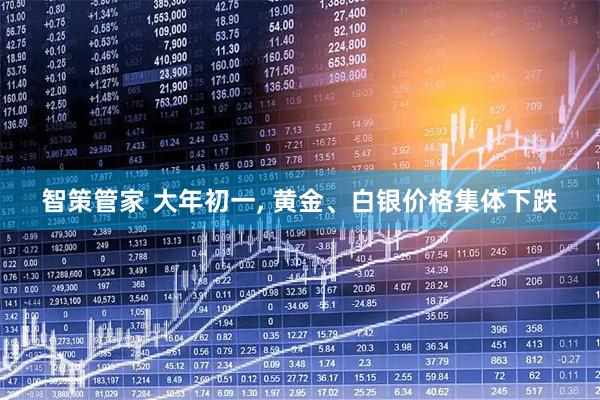 智策管家 大年初一, 黄金、白银价格集体下跌